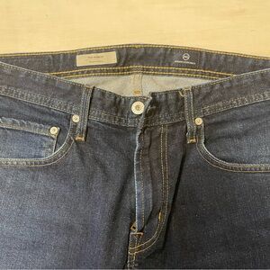 AG Adriano Goldschmied Men's Slim Jeans - Dark Blue 34x30